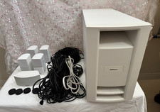 Bose Lifestyle PS28 III Subwoofer  5 Jewel Speakers, Speaker Wire  Input Cable