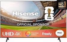 Hisense 55" 55E6QTUK 4K Ultra HD Smart TV AI TV - 4K UHD, Hi-View AI Engine