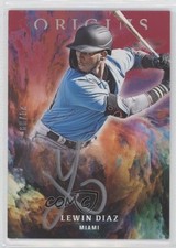 2021 Chronicles Origins Signatures Red Silver Ink 24/99 Lewin Diaz Auto 10ow