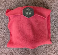 TRTL Travel Airplane Pillow Coral Fleece Neck Support Sleep Wrap Lightweight