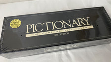 Sealed NEW 1985 PICTIONARY First Edition Vintage Draw board game Made in USA