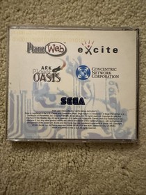 Sega Saturn Netlink Internet Modem G2883 w/ Web Browser Disc Version 2.0