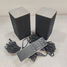VIZIO SB3851-C0 Set Of 2 5.1 SoundBar Satellite Speakers  Cables  Remote