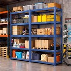 5 Tier Racking Shelf Heavy Duty Garage Shelving Storage Shelves Unit 180x90x40cm