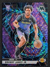 2024-25 Panini Mosaic Bronny James Jr. #214 Genesis SSP Rookie Lakers