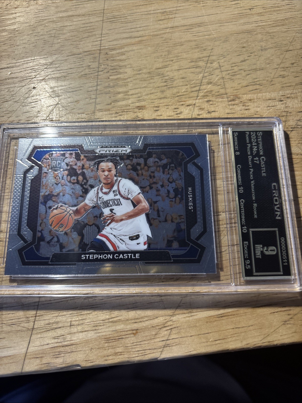 2024 Panini Prizm Draft Picks Variation #17 Stephon Castle San Antonio Spurs