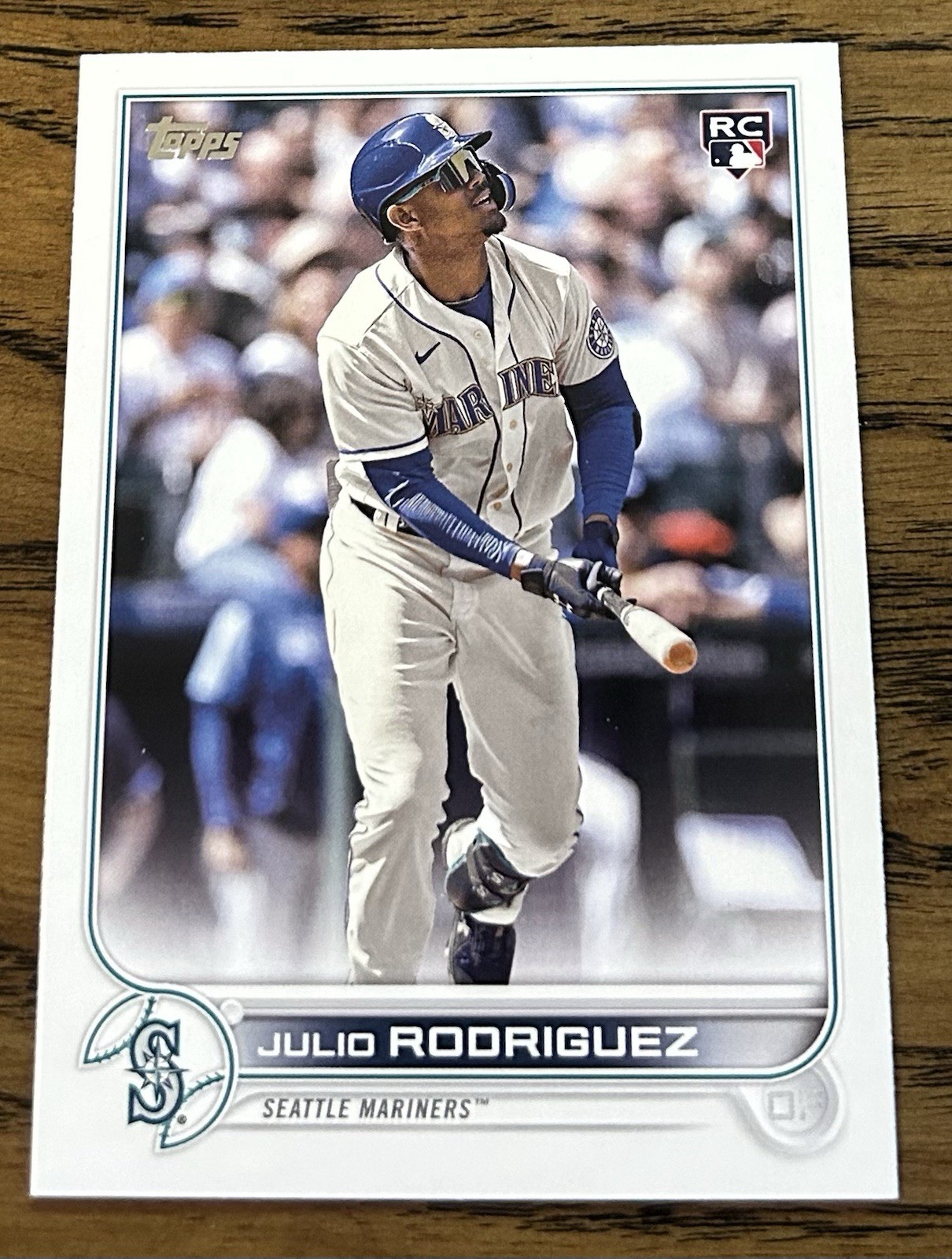 2022 Topps Update Rookie #US44 - Julio Rodriguez - Mariners RC