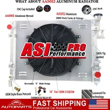 Radiator+Shroud Fan FOR 2004-2009 Dodge Ram 1500/2500/3500 5.7L Hemi V8 MT