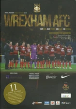 WREXHAM v KIDDERMINSTER VANARAMA CONFERENCE PROGRAMME 14/15 SEASON red dragons