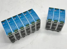 MW Mean Well 6*NDR-120-12 12V/10A 3*NDR-120-24 24V/5A Power Supply Lot 9