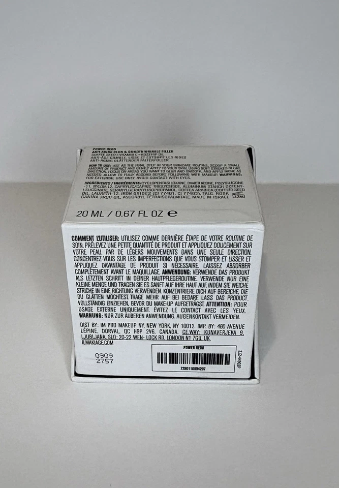 Relleno suave de arrugas desenfoque antienvejecimiento IL Makiage Power Redo 20 ml vitamina C Foto 4 de 4