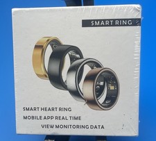 Smart Ring - Mobil App Real Time Monitoring - Silver Size 7 - New Sealed Box