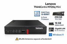 Lenovo ThinkCentre M720q Mini PC | i5-8500T | 16GB 256GB M.2 | WiFi | Computer ✅