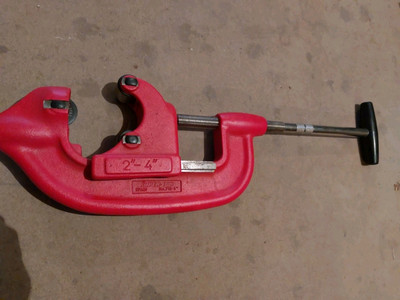 Kupferrohrschneider Super Ego 2''-4'' - Profi Rohrschneider großer Durchmesser 