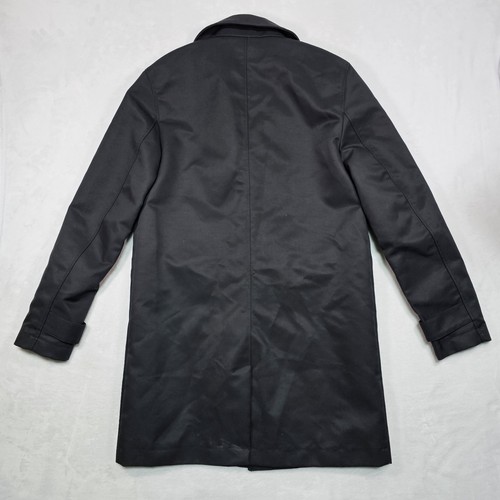 H&M Cappotto Auto Lungo Impermeabile Trench Uomo Giacca Piccola Lungo Casual Pioggia Ufficio - Foto 12 di 13