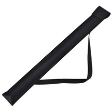 Black Billiard Pool Cue Stick Carrying Case Bag for 1/2 Billiard Cue Stick, 1