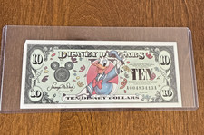 10$ Donald Duck Disney Dollar 2000 série A NEUF non circulé A00483413A