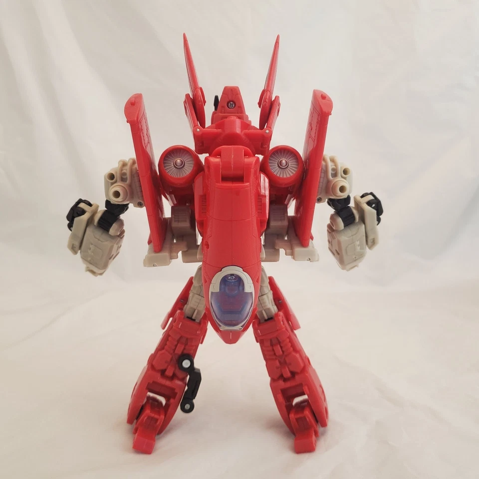 Transformers Universe Powerglide 25th Anniversary 2009 Ultra Class Hasbro Red - Image 3 of 4