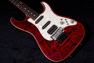 Electric Guitar Tom Anderson Guitarworks Drop Top Classic Quilt