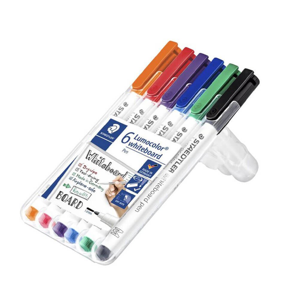 Staedtler Whiteboard Marker 1mm Virtually Odourless Dry Safe
