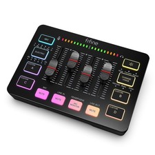 Ampligame fifine SC3 Gaming Audio Mixer For Gaming Live Streaming