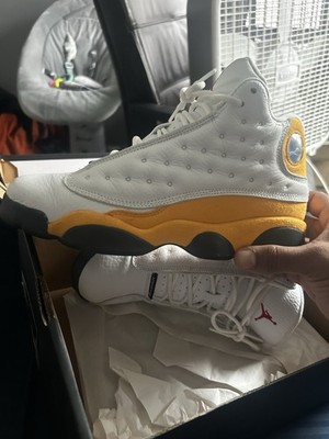 Jordan Air Jordan 13 Retro GS Mid Top Sneakers 6.5Y White/Yellow DJ3003-167