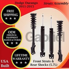 Gabriel OEM Front Struts & Rear Shocks For 2011-2015 Dodge Durango 5.7L