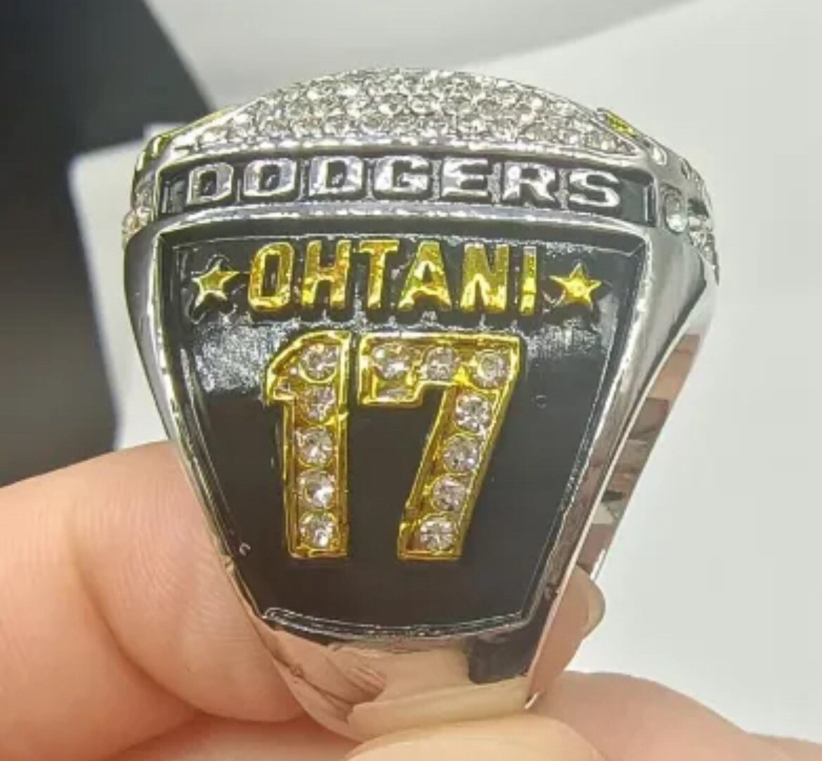 LA DODGERS 2024 WORLD SERIES REPLICA RING MLB. Ohtani , Betts or