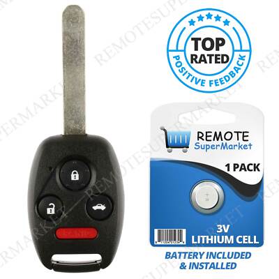 For OUCG8D-380H-A Honda Accord 2003 2004 2005 2006 2007 Remote Entry Key