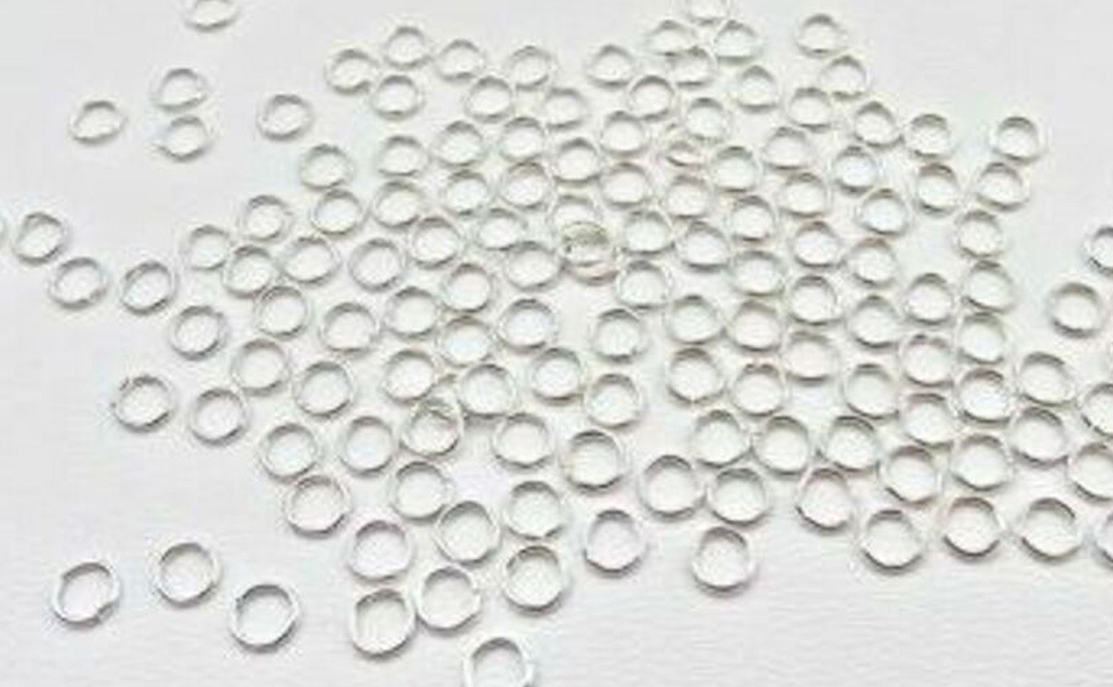 Jump Rings - Silver Plated - 3mm - 144 Pack