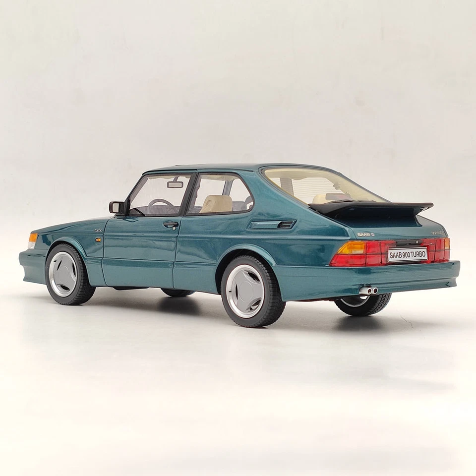 DNA Collectibles 1:18 Saab 900 Turbo T16 Airflow зеленая смола модель автомобиля DNA0095 - Изображение 3 из 4