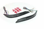 LED Tuning Smoke Lens Rear Bumper Reflector For BMW 5 Series E60 E61 2003~2010
