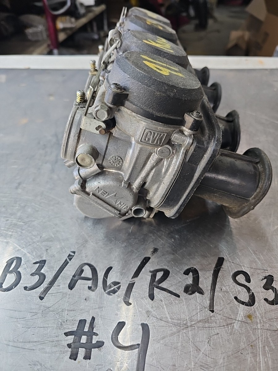 1991 91 KAWASAKI ZX 600 ZX6 CARBURETOR CARB ASSEMBLY V591 | eBay