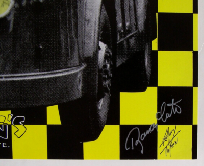 ウルフギャング，サンフランシスコ DINOSAURS ポスター(1983年) Dinosaurs at Wolfgang's, San Francisco, 1983 Poster Signed by