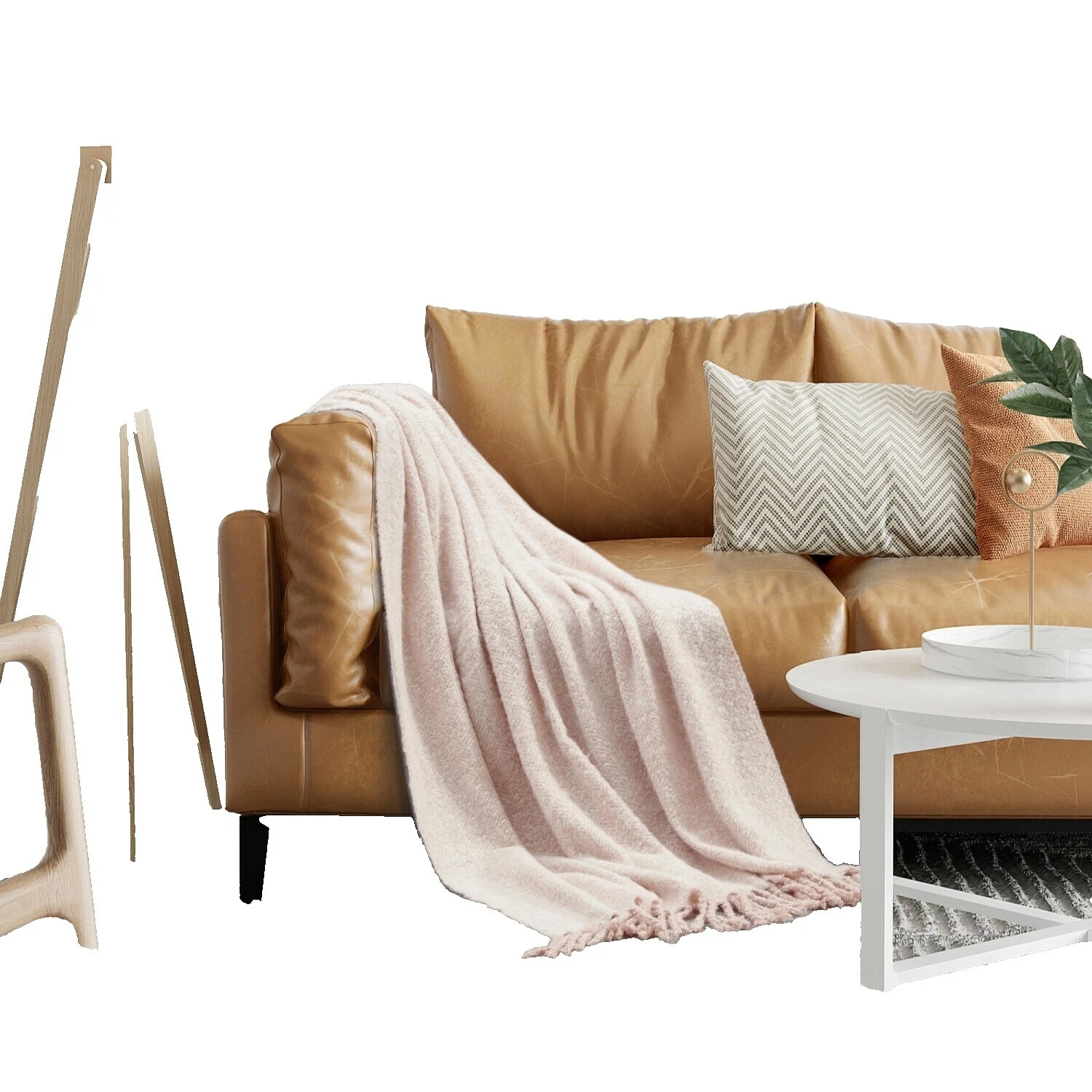 Cama geométrica lanza