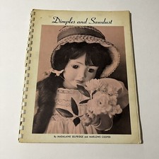 Dimples and Sawdust 1967 Doll Collecting Spiral Book Selfridge and Cooper Signed