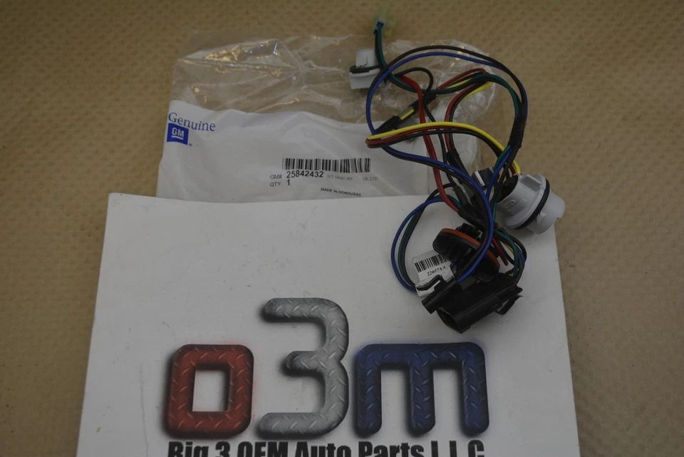 Arnés de cableado de faros delanteros Chevrolet Impala Monte Carlo nuevo OEM 25842432 Foto 2 de 3
