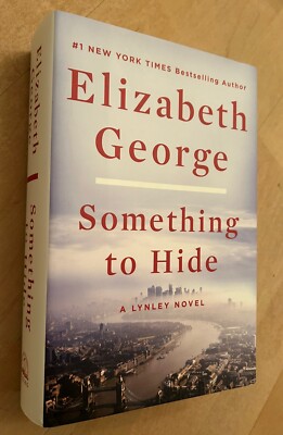 Something to Hide Elizabeth George Gebundenes Buch Inspector Lynley Englisch!