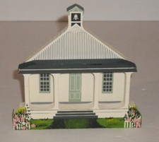 1993 Shelia's The Amish School Gold Signed Shelia 36/95 Artist Proof Made in USA