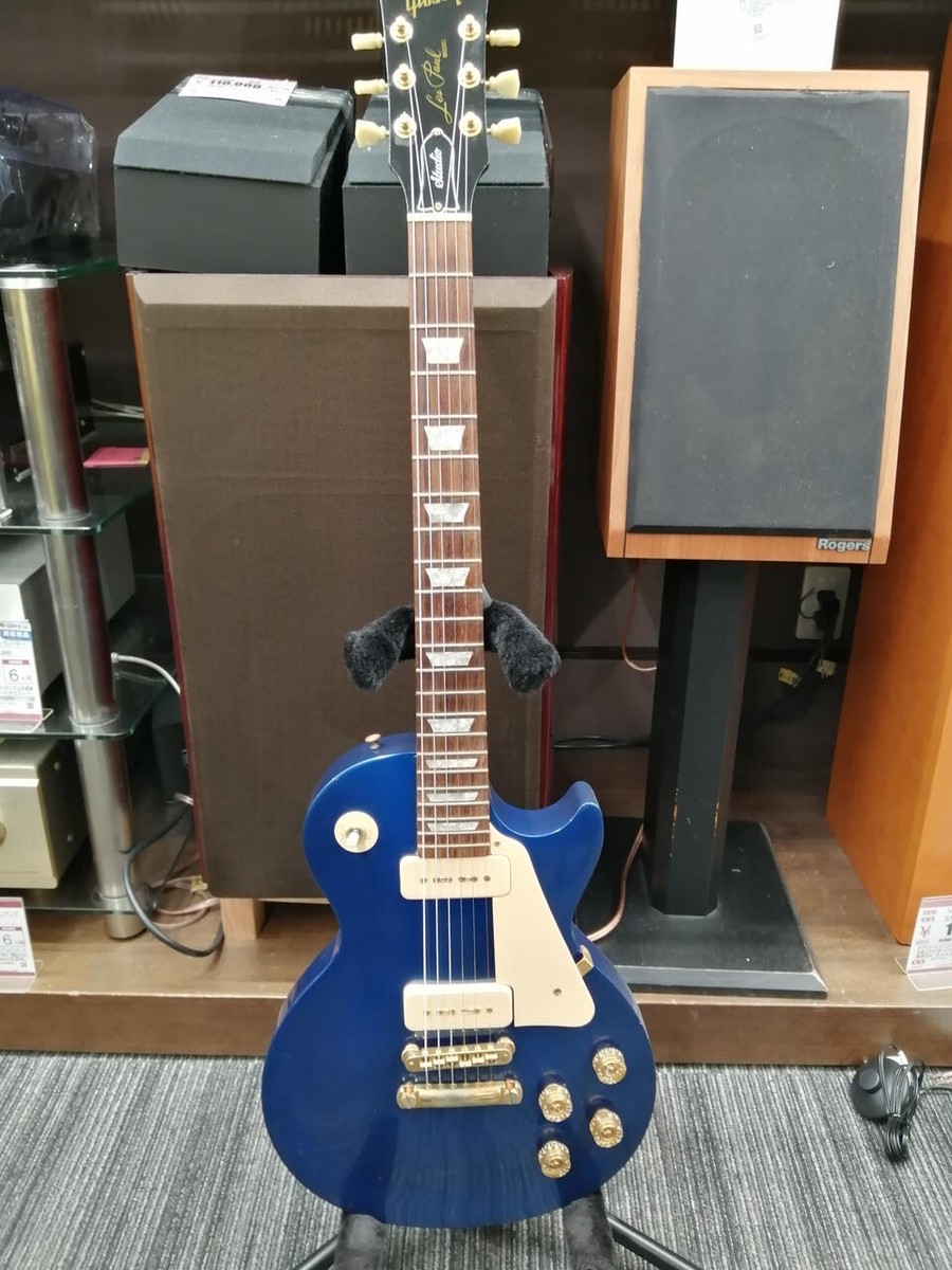 Gibson Les Paul Studio Gem Series Sapphire Gold Hardware USA