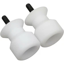 Pro-tek Swing Arm Spool Slider Suzuki NEW White 1997-2003 TL1000S TL1000R 8mm