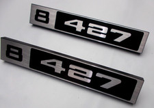 Emblem Custom Billet Front Fender 427 Chevy Chevrolet Gmc Truck 1967-1972 C 10