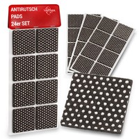 Loumaxx Antirutsch Pads Selbstklebend | Anti Rutsch Pads 30 X 30 Mm | Rutschhemm