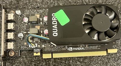Dell NVIDIA Quadro P620 2GB GDDR5 PCIE Graphics Card 4xMini  Used Working