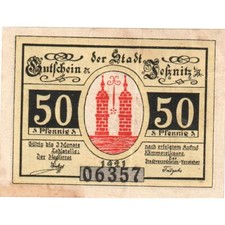 [#1241260] Germany, Jessnitz Stadt, 50 Pfennig, UNC