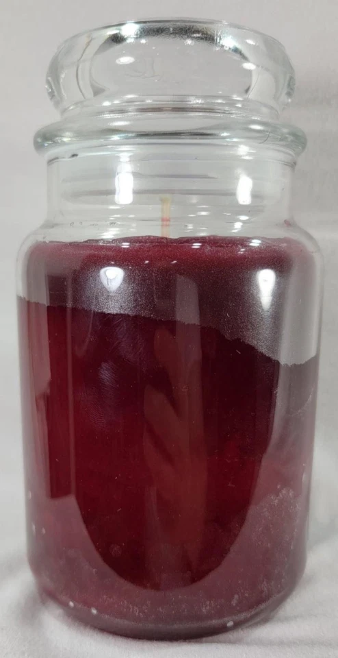 Yankee Candle POMEGRANATE GIN FIZZ Large Jar 22 Oz Red Cranberry Citrus Holiday - Image 2 of 4