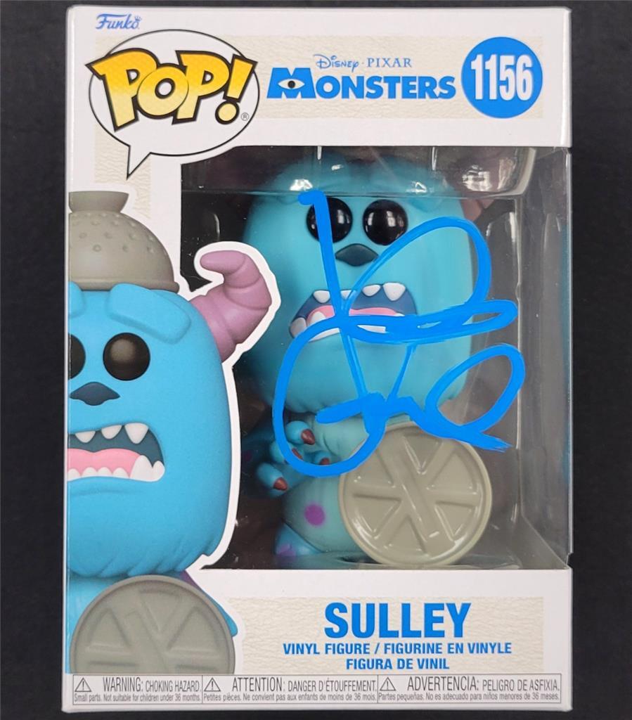 John Goodman signed Monsters Inc. Sulley Funko Pop! Figure 