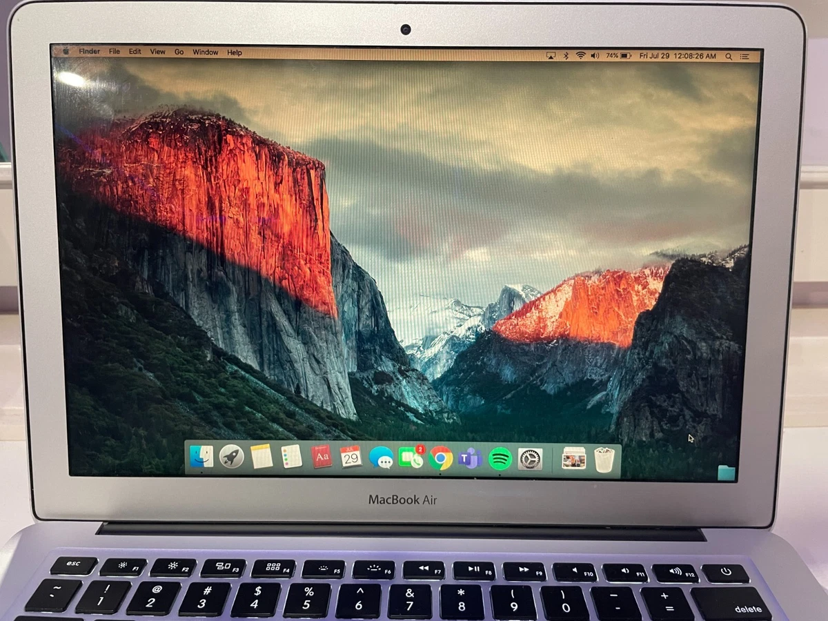 MacBook Air macOS 10.13, High Sierra 2017 Release Year Apple