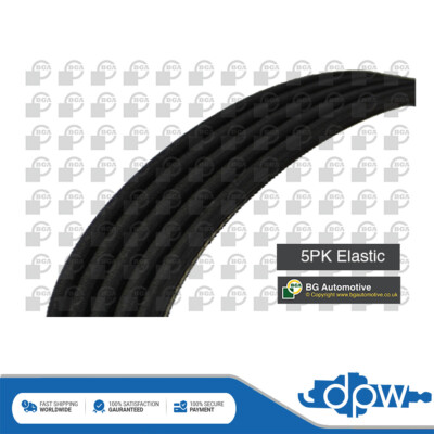 Fits Ford Focus C-Max 2003-2007 1.8 V Ribbed Drive Belt DPW 1301909