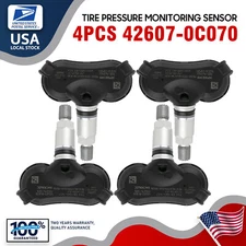 4PCS 42607-0C070 Tire Pressure Sensor TPMS For Toyota Sienna Tundra Sequoia